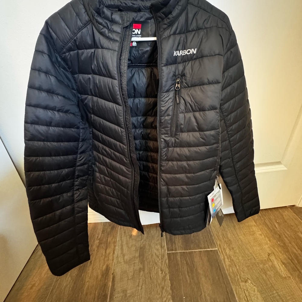 Karbon Black  ulta light Puffer Jacket